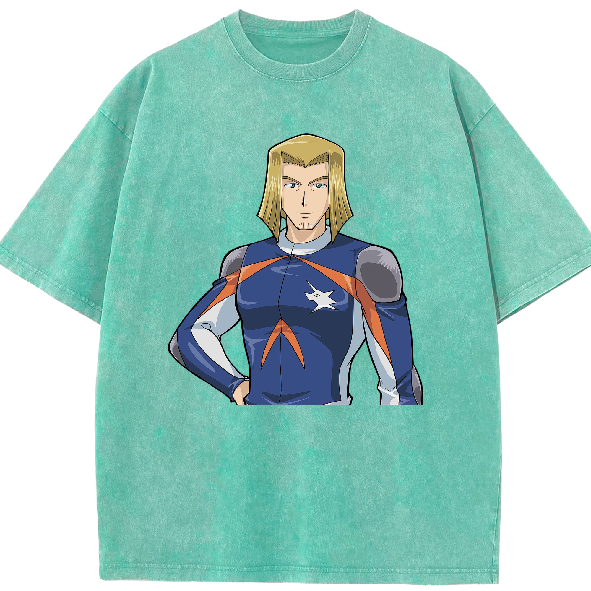 （画像用） 遊☆戯☆王 Yu-Gi-Oh! 綿100% ヴィンテージ風 半袖Tシャツ（フロントプリント）